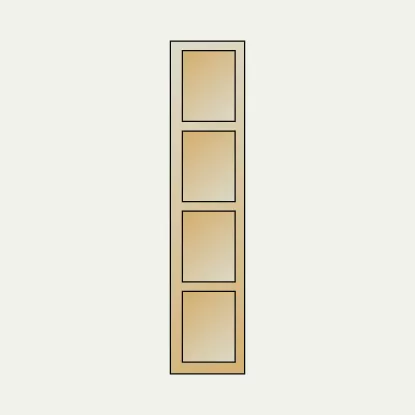 4 Vertical Panel